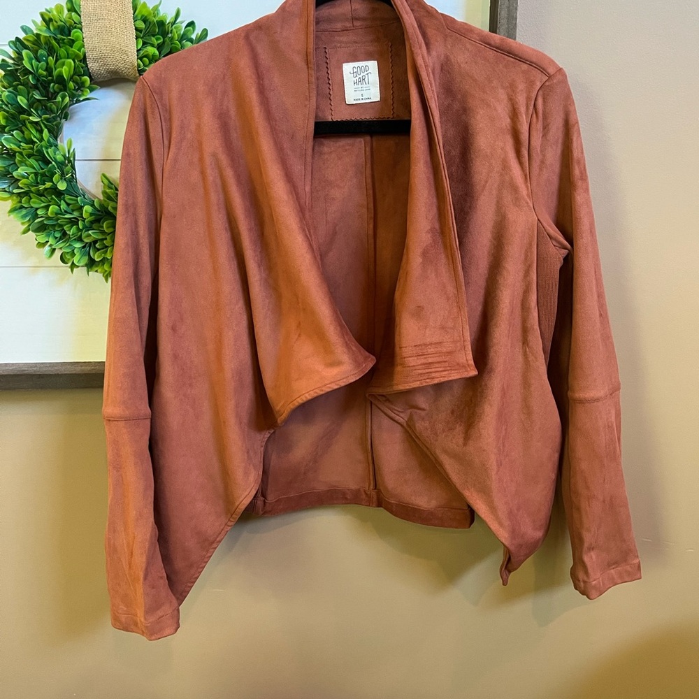 NWOT Incredibly Soft Matilda Jane Good Hart Brown Suede Jacket. Never worn.